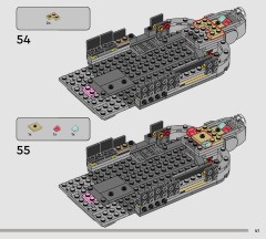 LEGO 75445 instructions page 41 – build guide