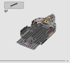LEGO 75445 instructions page 43 – build guide