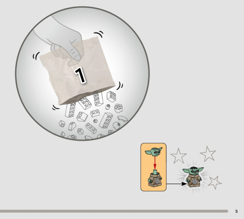 LEGO 75445 instructions page 5 – build guide