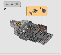 LEGO 75445 instructions page 57 – build guide
