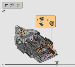 LEGO 75445 instructions page 62 – build guide