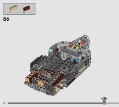 LEGO 75445 instructions page 72 – build guide