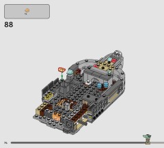 LEGO 75445 instructions page 74 – build guide