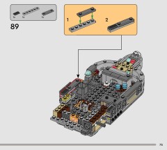 LEGO 75445 instructions page 75 – build guide