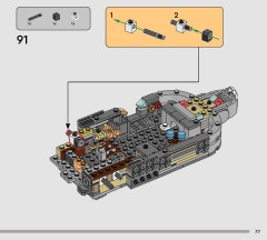 LEGO 75445 instructions page 77 – build guide