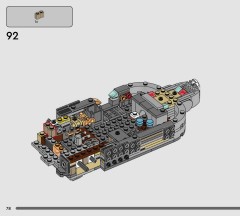 LEGO 75445 instructions page 78 – build guide