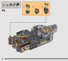 LEGO 75445 instructions page 80 – build guide