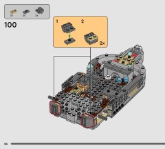 LEGO 75445 instructions page 86 – build guide