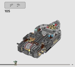 LEGO 75445 instructions page 91 – build guide