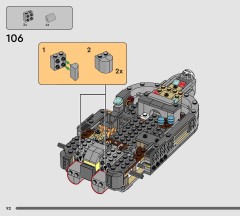 LEGO 75445 instructions page 92 – build guide