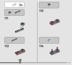 LEGO 75445 instructions page 97 – build guide