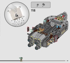 LEGO 75445 instructions page 99 – build guide