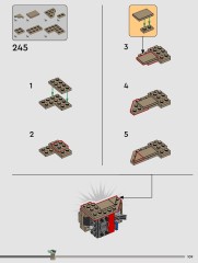 LEGO 75446 instructions page 109 – build guide