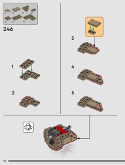 LEGO 75446 instructions page 110 – build guide