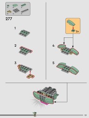 LEGO 75446 instructions page 121 – build guide