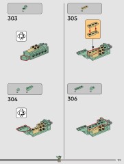 LEGO 75446 instructions page 129 – build guide
