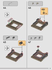 LEGO 75446 instructions page 33 – build guide