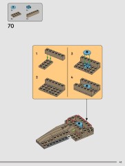 LEGO 75446 instructions page 43 – build guide