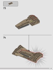 LEGO 75446 instructions page 45 – build guide
