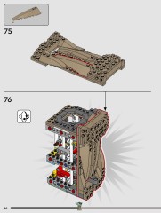 LEGO 75446 instructions page 46 – build guide