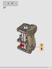 LEGO 75446 instructions page 47 – build guide