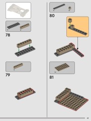 LEGO 75446 instructions page 49 – build guide