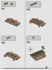 LEGO 75446 instructions page 84 – build guide