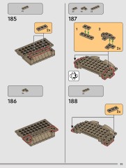 LEGO 75446 instructions page 85 – build guide