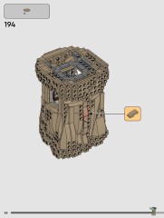 LEGO 75446 instructions page 88 – build guide