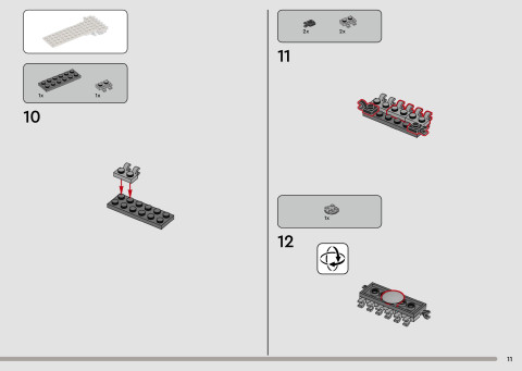 LEGO 75447 instructions page 11 – build guide