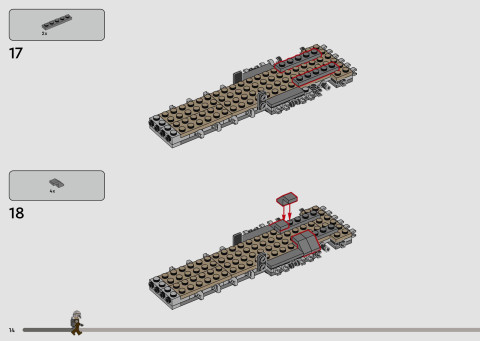 LEGO 75447 instructions page 14 – build guide