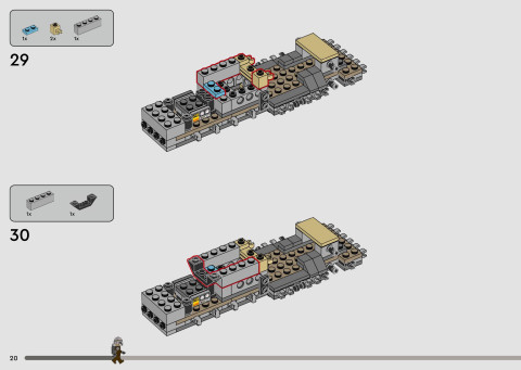 LEGO 75447 instructions page 20 – build guide