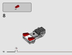 LEGO 75448 instructions page 10 – build guide