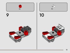 LEGO 75448 instructions page 11 – build guide