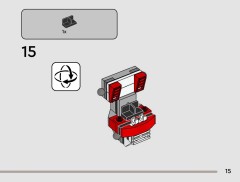 LEGO 75448 instructions page 15 – build guide