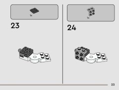 LEGO 75448 instructions page 23 – build guide