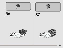 LEGO 75448 instructions page 33 – build guide