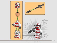 LEGO 75448 instructions page 5 – build guide