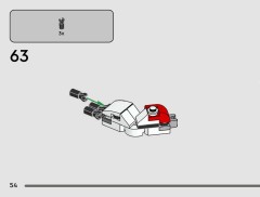 LEGO 75448 instructions page 54 – build guide