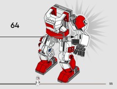 LEGO 75448 instructions page 55 – build guide