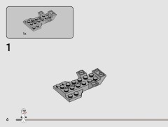 LEGO 75448 instructions page 6 – build guide