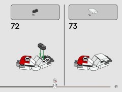 LEGO 75448 instructions page 61 – build guide