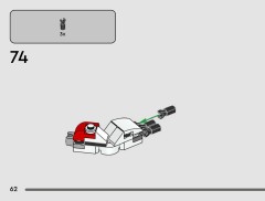 LEGO 75448 instructions page 62 – build guide