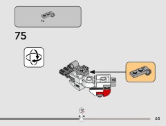 LEGO 75448 instructions page 63 – build guide