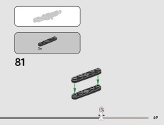 LEGO 75448 instructions page 69 – build guide