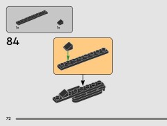 LEGO 75448 instructions page 72 – build guide