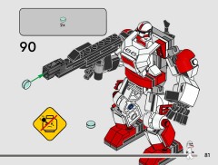 LEGO 75448 instructions page 81 – build guide