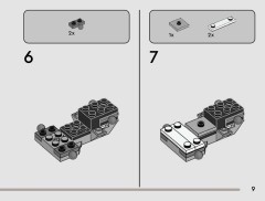 LEGO 75448 instructions page 9 – build guide