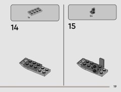 LEGO 75449 instructions page 19 – build guide