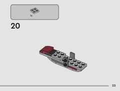 LEGO 75449 instructions page 23 – build guide